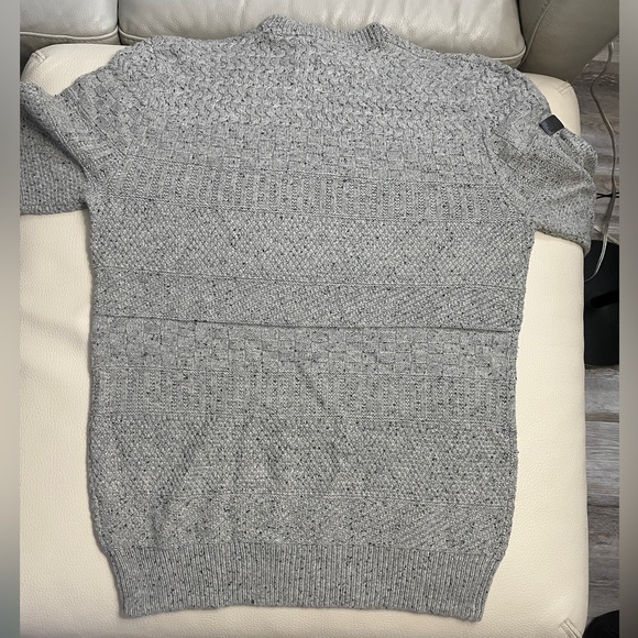 NWT - Superdry Men’s Wool Blended Ribbed Knit Sweater - Size XL - Picture 11 of 14